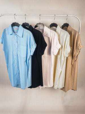 Bawełniana koszula z krótkim rękawem