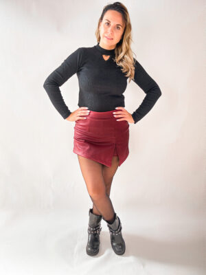 SKÓRZANE SPÓDNICO SPODENKI