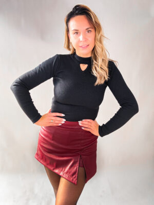 Półgolf z wycięciem