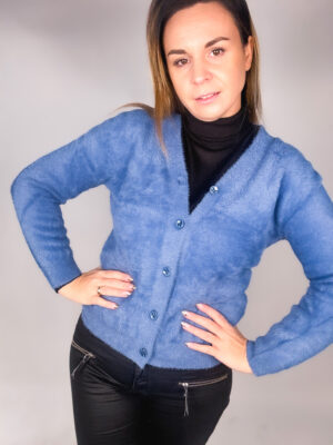 Sweterek alpaka krótki